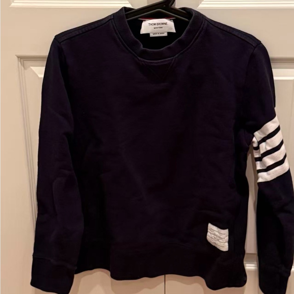 Thom Browne Dark Blue Pullover